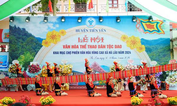 Lễ hội văn hóa, thể thao dân tộc Dao xã Hà Lâu (Tiên Yên)