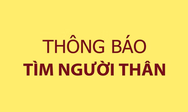  Trung tâm Bảo trợ xã hội Quảng Ninh thông báo tìm người thân cho người lang thang, vô gia cư 