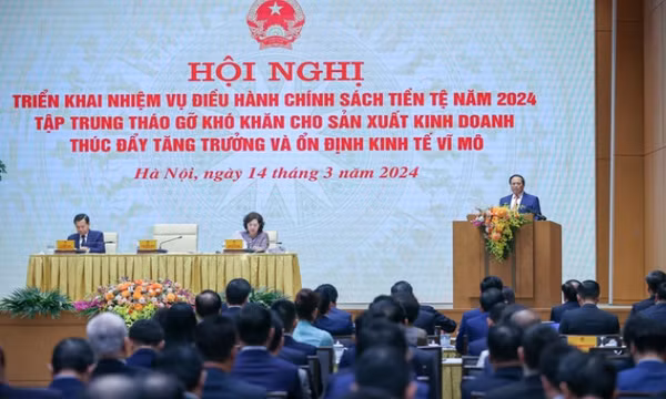 Thủ tướng yêu cầu '5 tăng', '5 giảm', '5 tăng tốc, bứt phá' với ngành ngân hàng