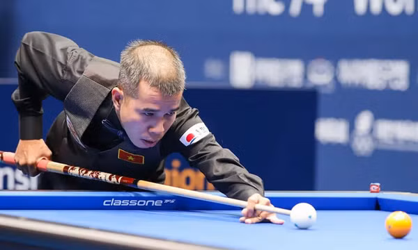 Quyết Chiến lần thứ ba vô địch World Cup billiard