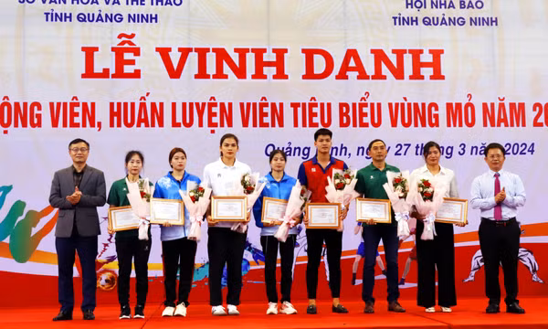 Vinh danh các VĐV, HLV tiêu biểu Vùng mỏ 2023