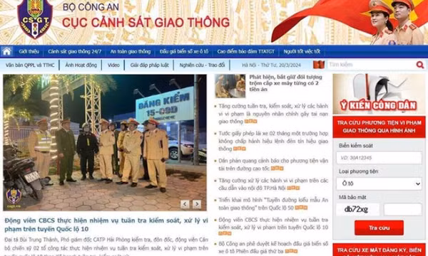 Cách kiểm tra phạt nguội online mới nhất năm 2024