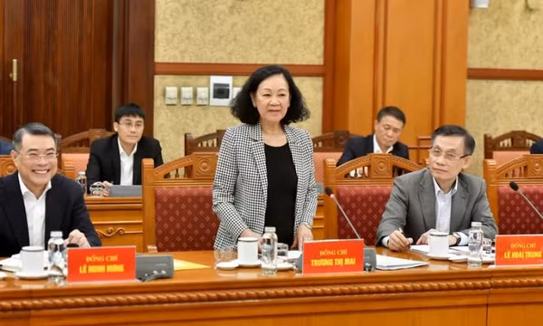 Tiểu ban Tổ chức phục vụ Đại hội XIV của Đảng họp phiên thứ nhất