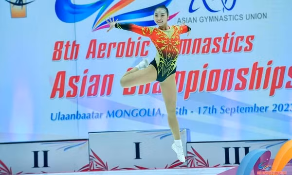 'Hot girl' Aerobic Việt Nam dính doping, bị cấm thi đấu 2 năm