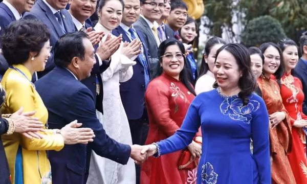 Quyền Chủ tịch nước Võ Thị Ánh Xuân gặp mặt Hội Doanh nhân Trẻ Việt Nam