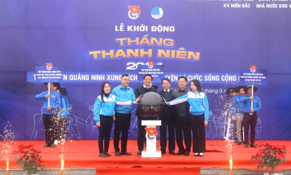 Khí thế Tháng Thanh niên