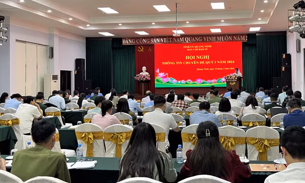 Phát động cuộc thi chính luận Bảo vệ nền tảng tư tưởng của Đảng tỉnh Quảng Ninh năm 2024