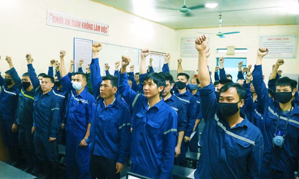 Công ty Than Mạo Khê: Phát động thi đua hưởng ứng Tháng hành động về ATVSLĐ - Tháng Công nhân năm 2023