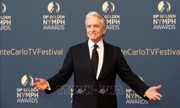 Tài tử Michael Douglas nhận Cành cọ Vàng danh dự tại LHP Cannes 2023