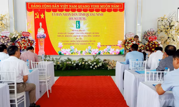Hội Người mù tỉnh Quảng Ninh tăng cường đoàn kết, vươn lên giảm nghèo bền vững