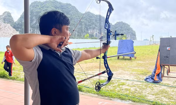 Cung thủ Nguyễn Trung Đức - Thành công từ đam mê và khổ luyện