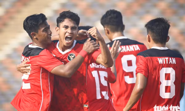 U22 Indonesia thị uy sức mạnh, thắng dễ Myanmar 5-0