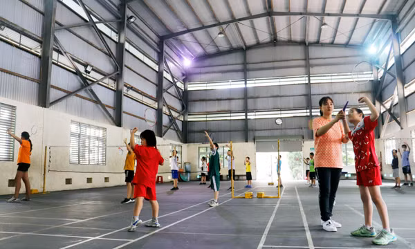 Tuyển 59 tài năng trẻ vào các lớp năng khiếu Trường TDTT tỉnh