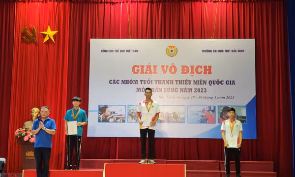 Quảng Ninh giành 6 HCV tại Giải vô địch các nhóm tuổi thanh thiếu niên toàn quốc môn bắn súng 2023