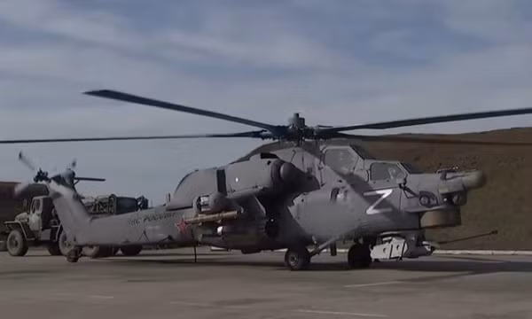 Rơi trực thăng quân sự của Nga tại Crimea, 2 phi công thiệt mạng