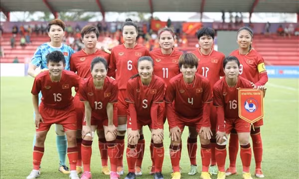 SEA Games 32: Đội tuyển bóng đá nữ Việt Nam hướng tới thành tích lịch sử