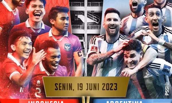 Indonesia xác nhận đấu Argentina ngày 19/6