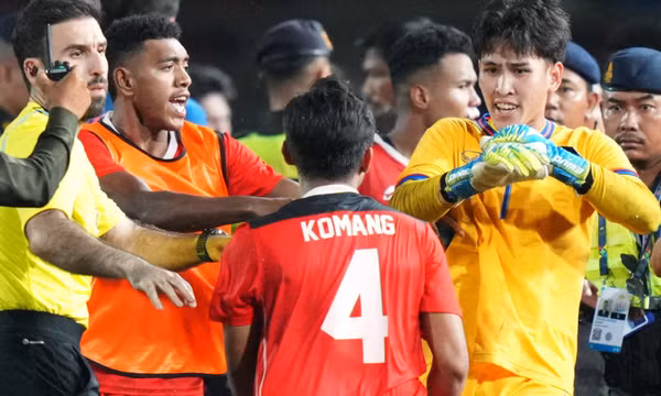 AFC tuyên bố trừng phạt U22 Thái Lan và U22 Indonesia