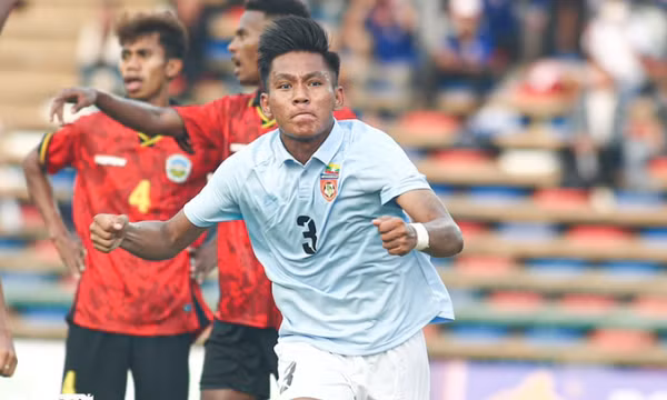 U22 Myanmar nhọc nhằn đánh bại U22 Timor Leste