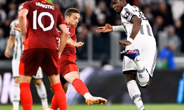 Pogba giúp Juventus thoát thua ở phút bù thứ 7