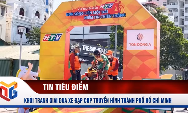 Khởi tranh Giải đua xe đạp cúp Truyền hình Thành phố Hồ Chí Minh