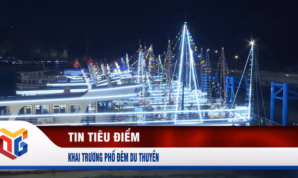 Khai trương phố đêm du thuyền