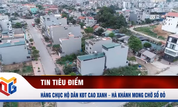 Hàng chục hộ dân KĐT Cao Xanh - Hà Khánh mong chờ sổ đỏ