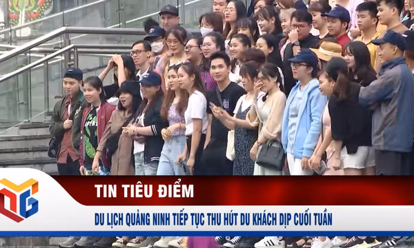 Du lịch Quảng Ninh tiếp tục thu hút khách dịp cuối tuần