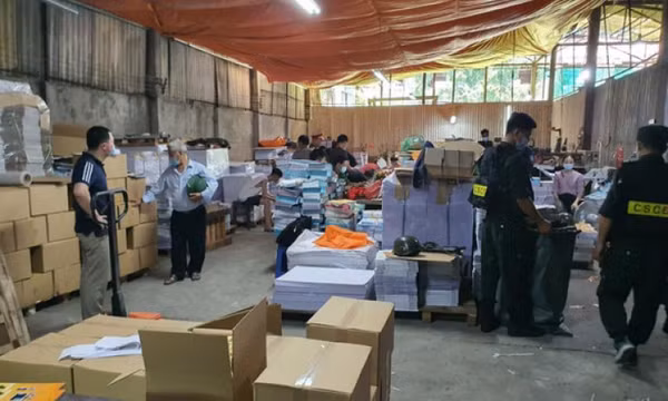 Khởi tố thêm 22 người đường dây sách giả liên quan cựu cục phó quản lý thị trường