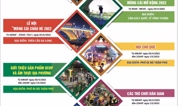TP Móng Cái: Nhiều hoạt động văn hóa, du lịch hấp dẫn chào hè năm 2022