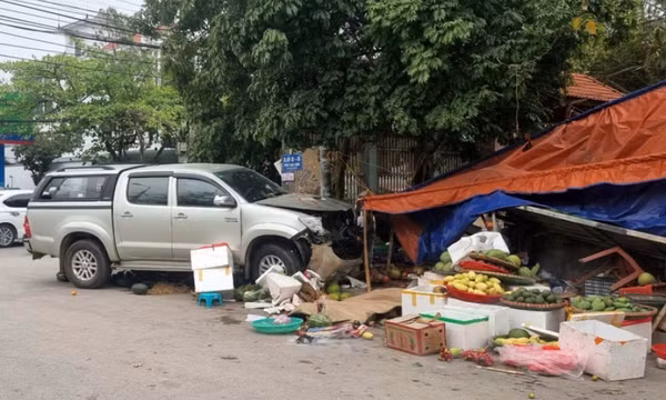 Khởi tố lái xe Chi cục Thủy sản Thanh Hóa gây tai nạn làm 2 người chết