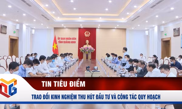Đoàn công tác tỉnh Hậu Giang tìm hiểu kinh nghiệm thu hút đầu tư, công tác quy hoạch, GPMB tại Quảng Ninh