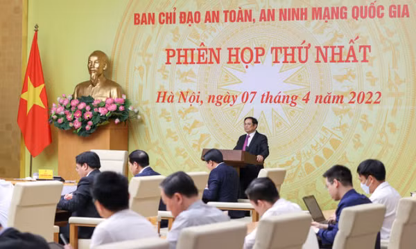 Thủ tướng Phạm Minh Chính: Chủ động bảo vệ chủ quyền quốc gia, an toàn, an ninh trên không gian mạng
