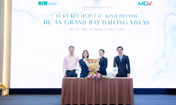 MGV cùng BIM Land “thổi hồn” vào “kiệt tác” Grand Bay Halong Villas