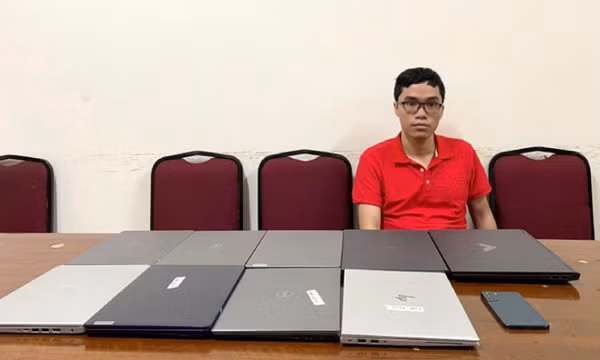 Bắt giữ "đạo chích" chuyên trộm cắp trong siêu thị điện máy