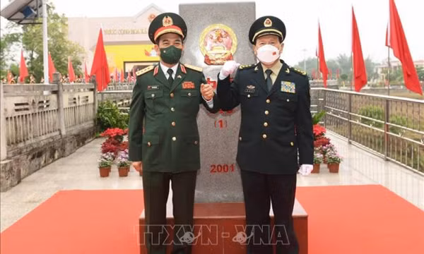 Hợp tác xây dựng đường biên giới Việt Nam - Trung Quốc hòa bình, hữu nghị, ổn định, phát triển