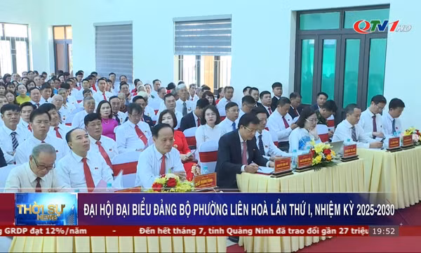 Đại hội đại biểu Đảng bộ phường Liên Hoà lần thứ I
