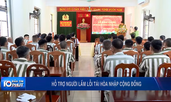 Hỗ trợ người lầm lỗi tái hòa nhập cộng đồng