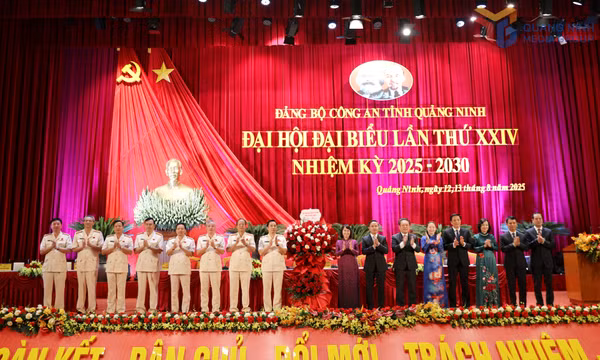 Đại hội đại biểu Đảng bộ Công an tỉnh lần thứ XXIV, nhiệm kỳ 2025-2030