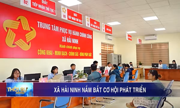 Xã Hải Ninh nắm bắt cơ hội phát triển