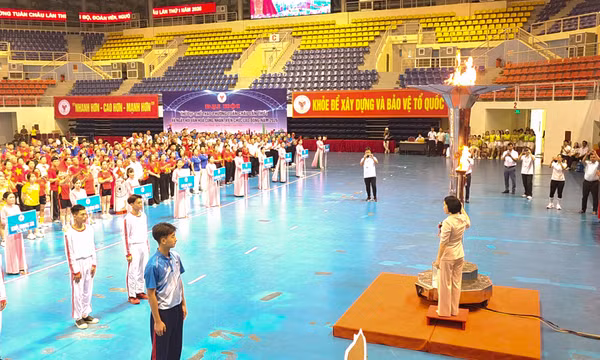 Khai mạc Đại hội TDTT phường Tuần Châu 