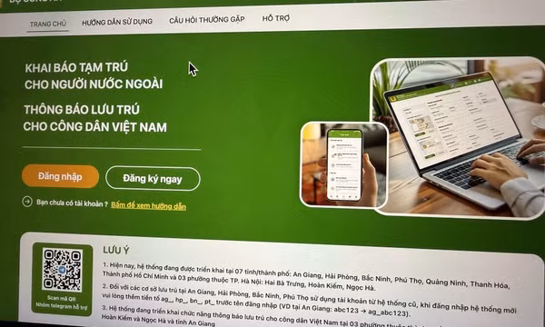 Điều cần đặc biệt lưu ý về khai báo lưu trú, tạm trú thời gian tới