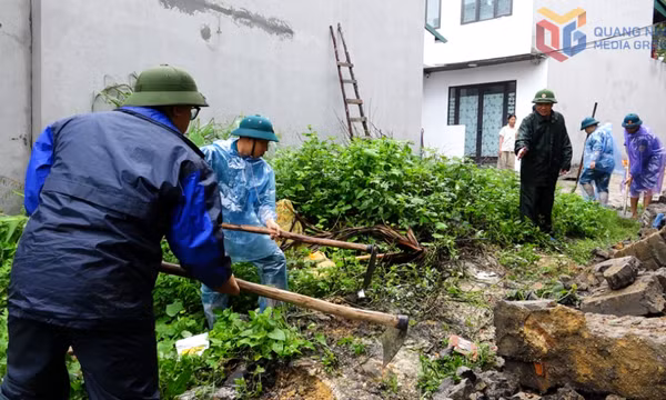 Phường Cẩm Phả: Chủ động “4 tại chỗ” trong phòng chống mưa bão