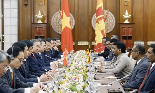 Tổng Bí thư, Chủ tịch nước Tô Lâm hội đàm với Tổng thống Sri Lanka Anura Kumara Dissanayake