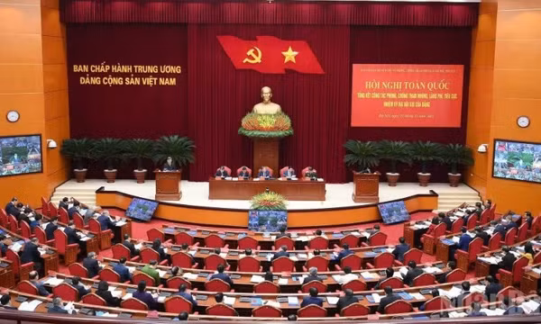 Tiếp tục đẩy mạnh phòng, chống tham nhũng, lãng phí, tiêu cực trong giai đoạn mới