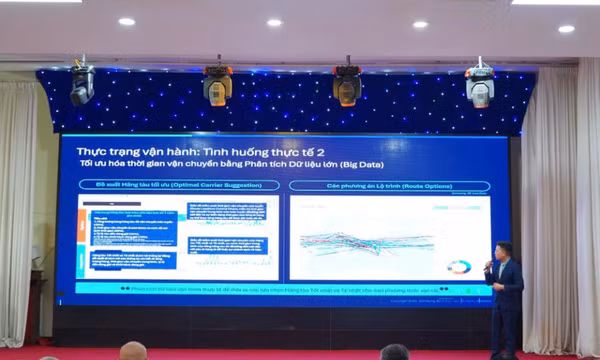 Ứng dụng trí tuệ nhân tạo trong vận hành logistics