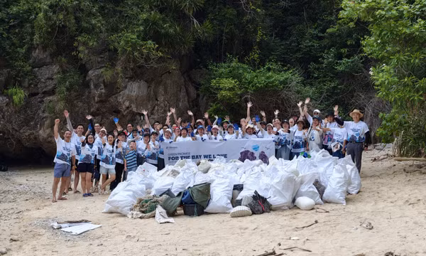 Chiến dịch “Clean The Bay 2026” chung tay vì một Hạ Long xanh