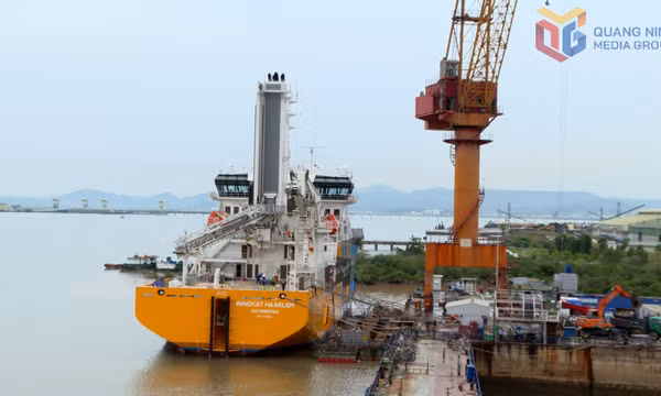 Hiện đại hóa dây chuyền sản xuất tại Công ty Đóng tàu Hạ Long