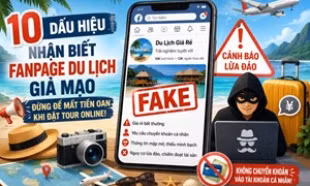 10 dấu hiệu nhận biết fanpage du lịch giả mạo, tránh mất tiền oan