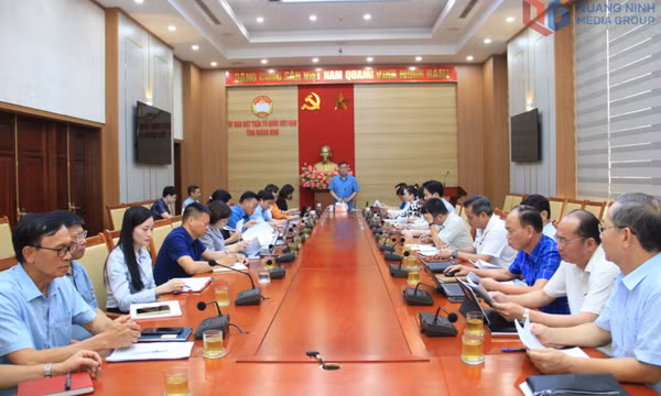 Đảng ủy MTTQ Việt Nam tỉnh sơ kết 1 năm thực hiện mô hình chính quyền địa phương 2 cấp